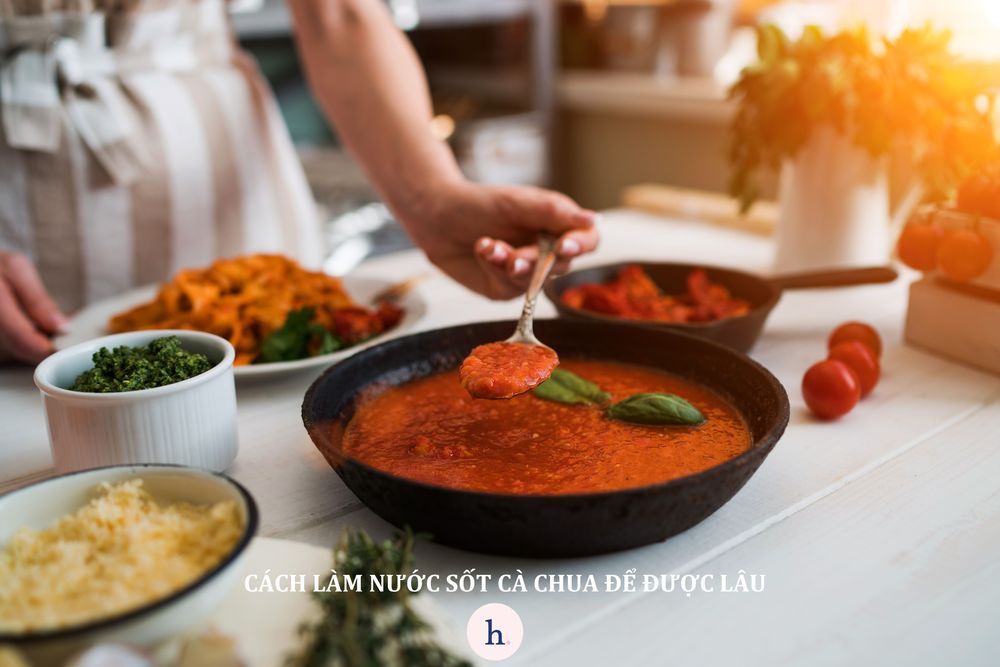 Cách làm nước sốt cà chua để được lâu không sợ hư hỏng