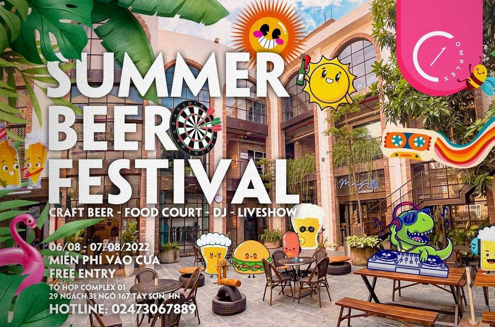 Hà Nội: Lễ hội bia thủ công - Summer Beer Fest