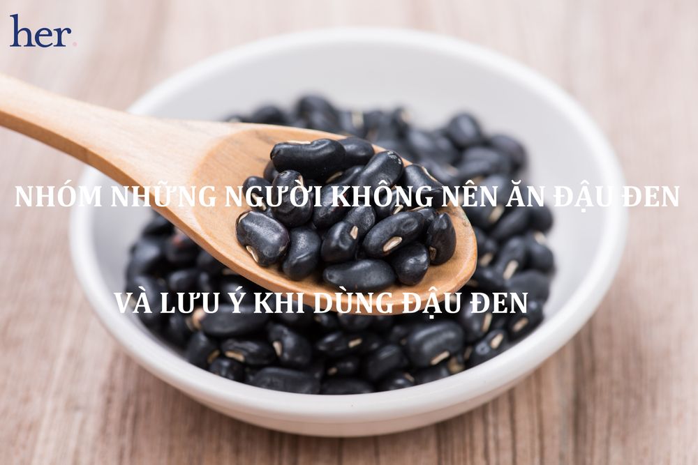 Nhóm những người không nên ăn đậu đen và một số lưu ý quan trọng