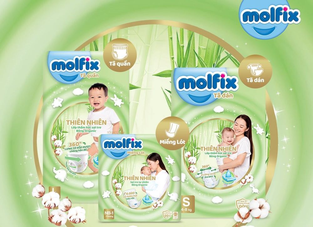 Tập đoàn Hayat hợp tác cùng ca sĩ Hồ Ngọc Hà mang thương hiệu tã trẻ em Molfix đến các gia đình Việt