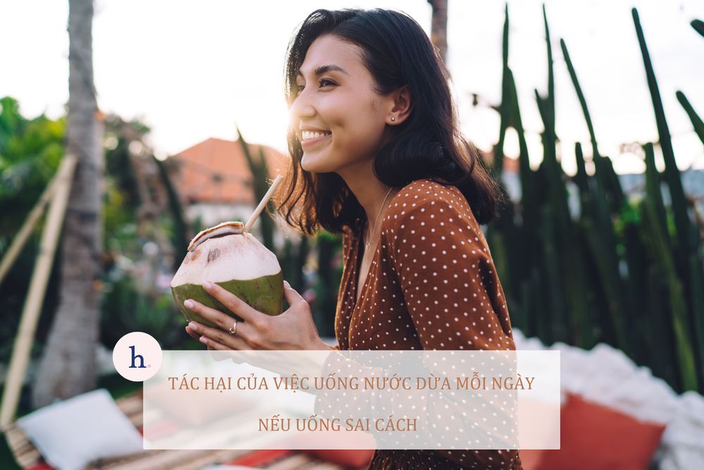 Tác hại của việc uống nước dừa mỗi ngày, nếu uống sai cách